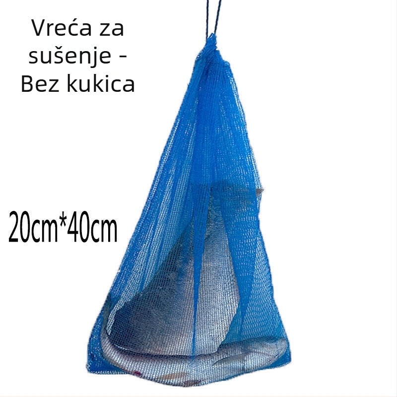Sklopiva mreža za sušenje ribe i povrća, zaštita od muha, najlon konstrukcija, porijeklo Kina, bez brenda