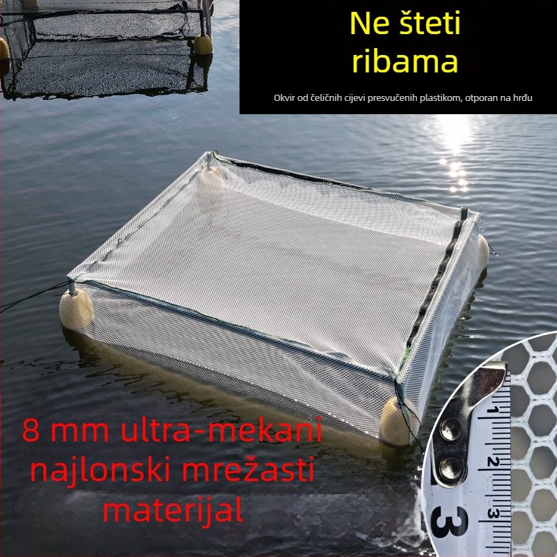 Prozračna akvakulturna mreža za uzgoj sadnica, PS materijal, sigurna za ribe