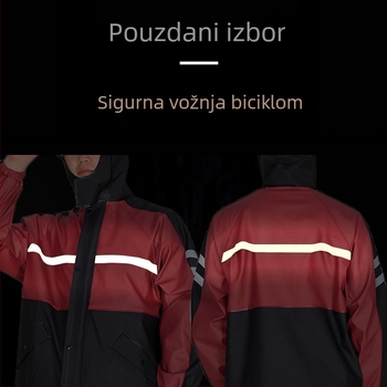 Set kabanica za odrasle, podijeljeni dizajn, PVC tkanina, za 1 osobu, šavovi visokofrekvencijskim zavarivanjem