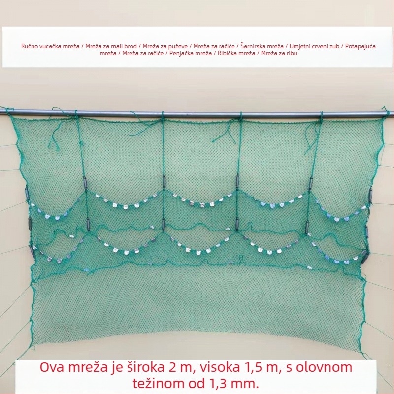 Silikonska mreža za ribolov puževa i rijeke kozice; marka: Other; glavna prodajna zona: Other