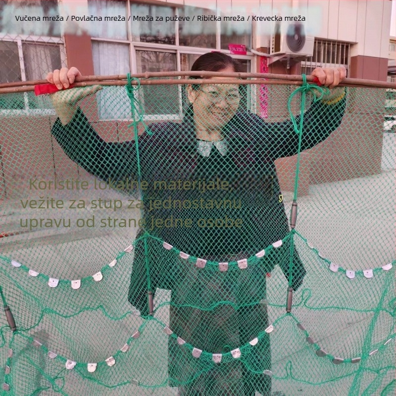 Silikonska mreža za ribolov puževa i rijeke kozice; marka: Other; glavna prodajna zona: Other