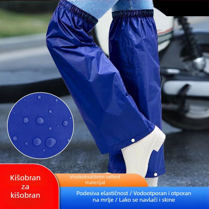 Pončo za odrasle od Oxford tkanine, vodootporno PU ljepilo, višekratna upotreba, moguć ispis logotipa