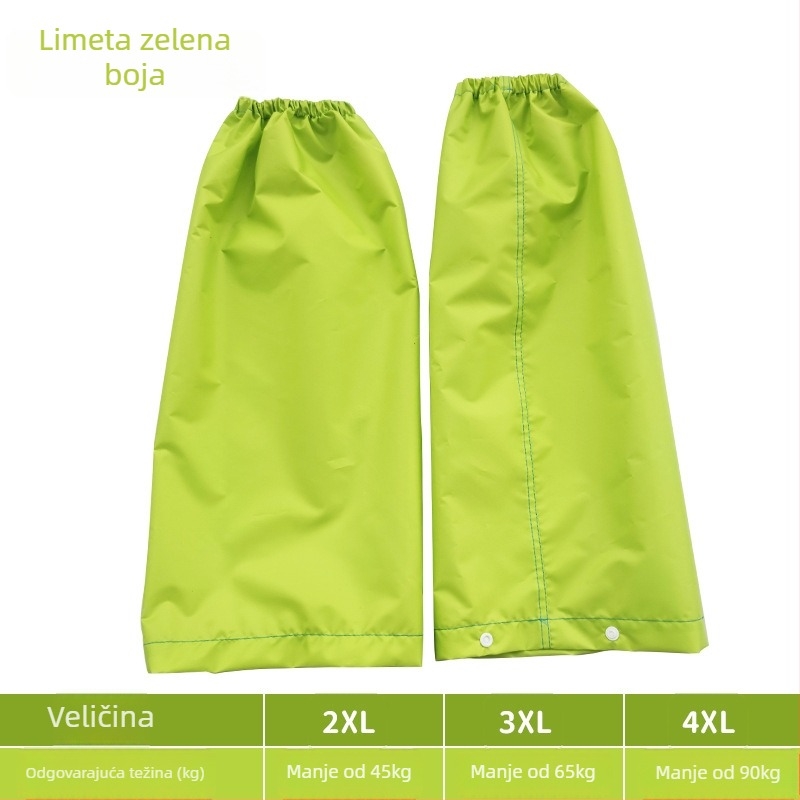 Pončo za odrasle od Oxford tkanine, vodootporno PU ljepilo, višekratna upotreba, moguć ispis logotipa