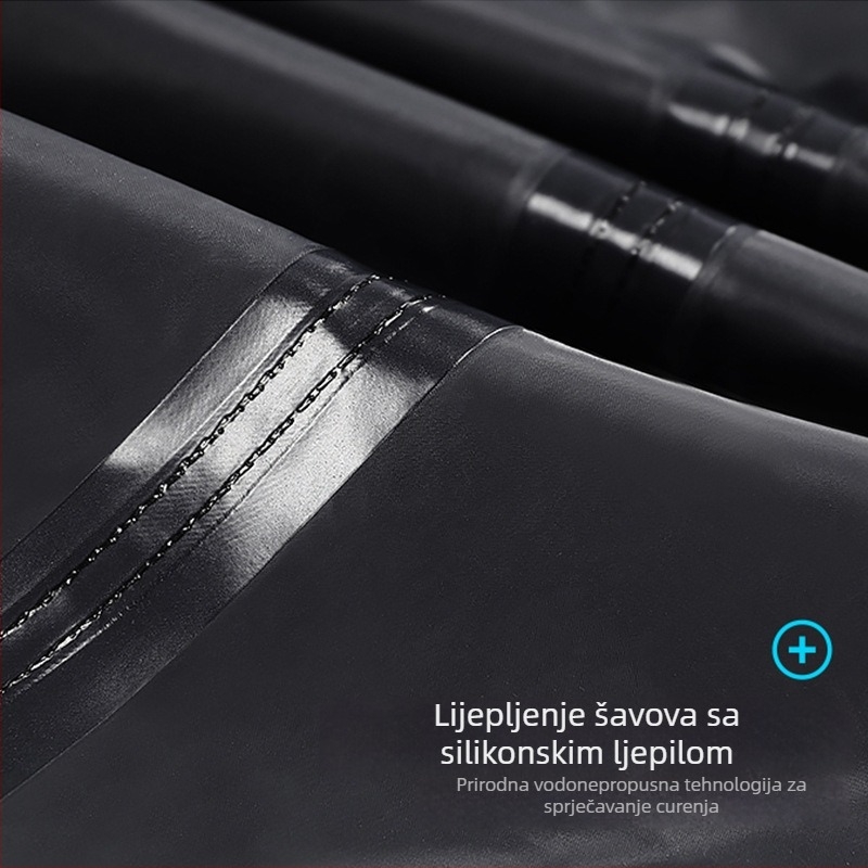 Odrasli kišni pončo – vodootporan i otporan na vjetar, debljina tkanine 0.4, PVC ljepilo, tisk logotipa i prilagodba dostupni