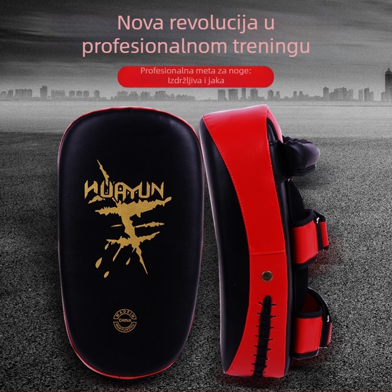 Nosivi cilj za trening boksa i Taekwondo – lukasti oblik cilja, Huayun, PU materijal, za odrasle