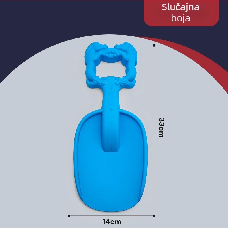 Klip za snježne kuglice u obliku patke; plastična konstrukcija, mrežasto pakiranje, za dob 7–14 godina (Plastika; Mrežasto pakiranje; Uzrast 7–14)