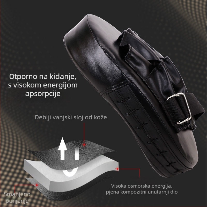 Baisena ručna meta za box, lukasti oblik, PU materijal, model BH002547, težina 0.2 kg