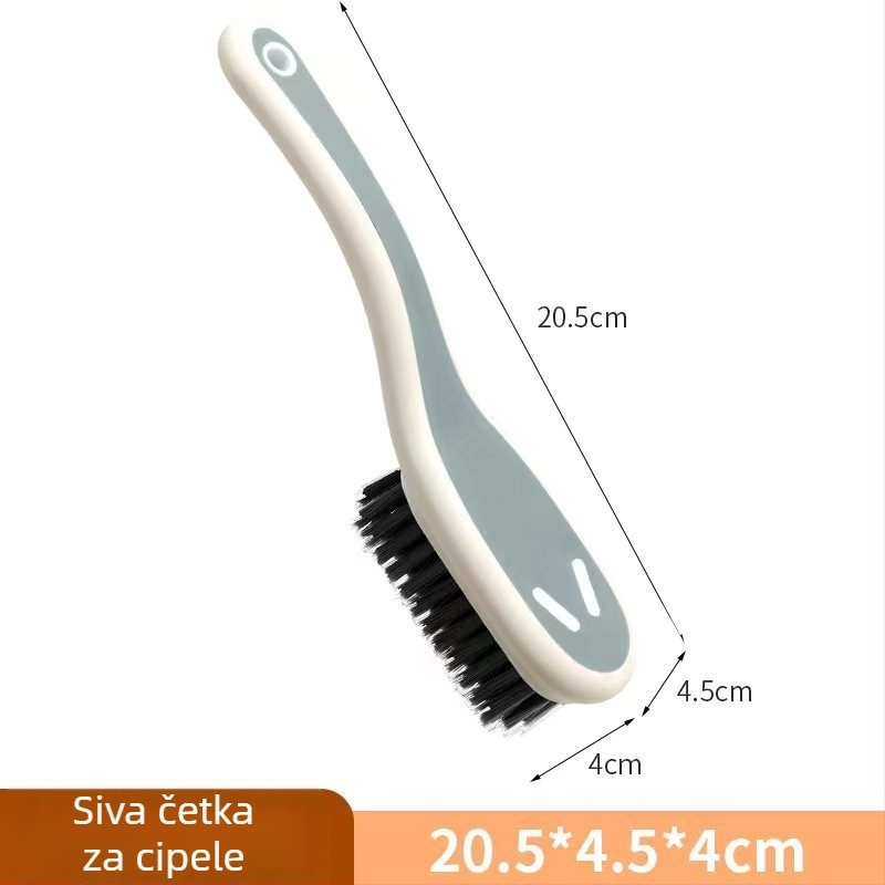 Set četkica za cipele i odjeću, višefunkcionalna četka za čišćenje, materijal: plastične žice, moderni minimalistički stil, pakiranje: 200 četkica za odjeću, 260 četkica za cipele