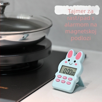 Crtić digitalni mjerač vremena s LCD prikazom, elektroničkim pogonom, alarmom i kronografom, plastično kućište