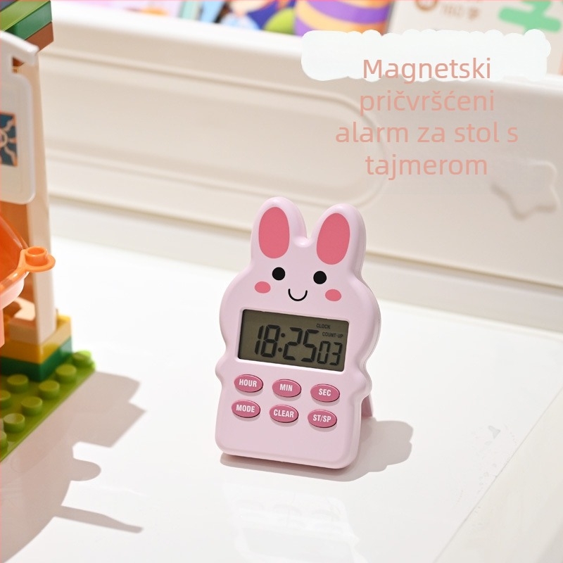 Crtić digitalni mjerač vremena s LCD prikazom, elektroničkim pogonom, alarmom i kronografom, plastično kućište