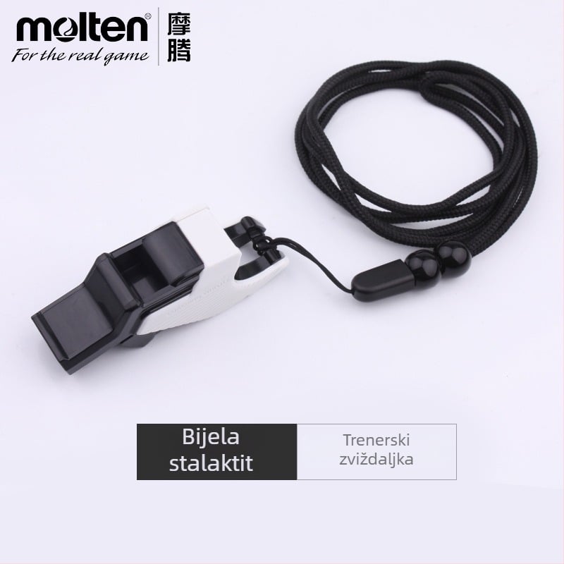 Molten trenerska zviždaljka, ABS materijal, višenamjenska zviždaljka za košarku, nogomet i odbojku, model RA0110