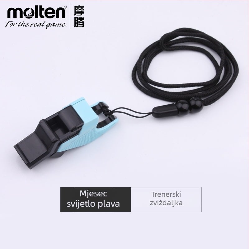 Molten trenerska zviždaljka, ABS materijal, višenamjenska zviždaljka za košarku, nogomet i odbojku, model RA0110