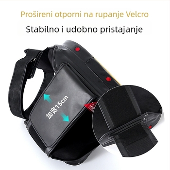 Muay Thai Dracula zaštitnik bedra s Velcroom – PU materijal, težina 1.2, model DTB001, za trening Muay Thai, Sanda i Taekwondo