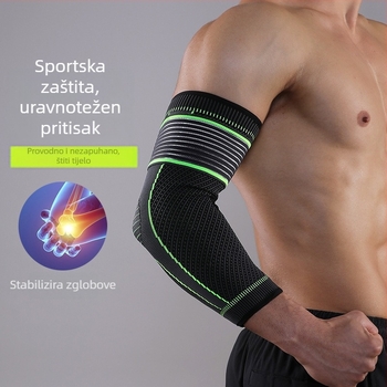 VBOSI zaštitnici lakta - najlon, pleteni, protuklizni, za odrasle (vanjski sportovi)