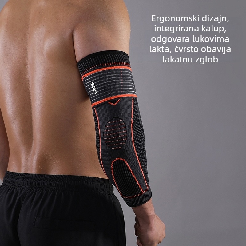 VBOSI zaštitnici lakta - najlon, pleteni, protuklizni, za odrasle (vanjski sportovi)