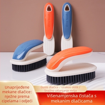 Četka za cipele s tvrdim plastičnim dlačicama za dezinfekciju - moderni minimalistički dizajn, pakiranje 180 komada