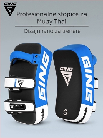 Arcni cilj za nogu Taekwondo za sparing – debela jastučić za udarce s ciljem za ruku i zaštitom zgloba; Brand: Competition Faction; Broj proizvoda: GING Competition Whirlwind Arc-shaped Foot Target