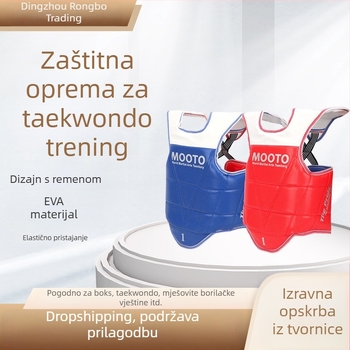 Dječji prsni zaštitnik za Taekwondo s remenima
