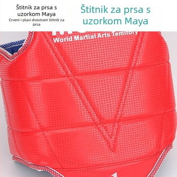 Dječji prsni zaštitnik za Taekwondo s remenima