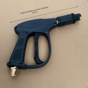 Pistol za visoki tlak s produžnim štapom, tip 380/55/58, inženjerske plastike