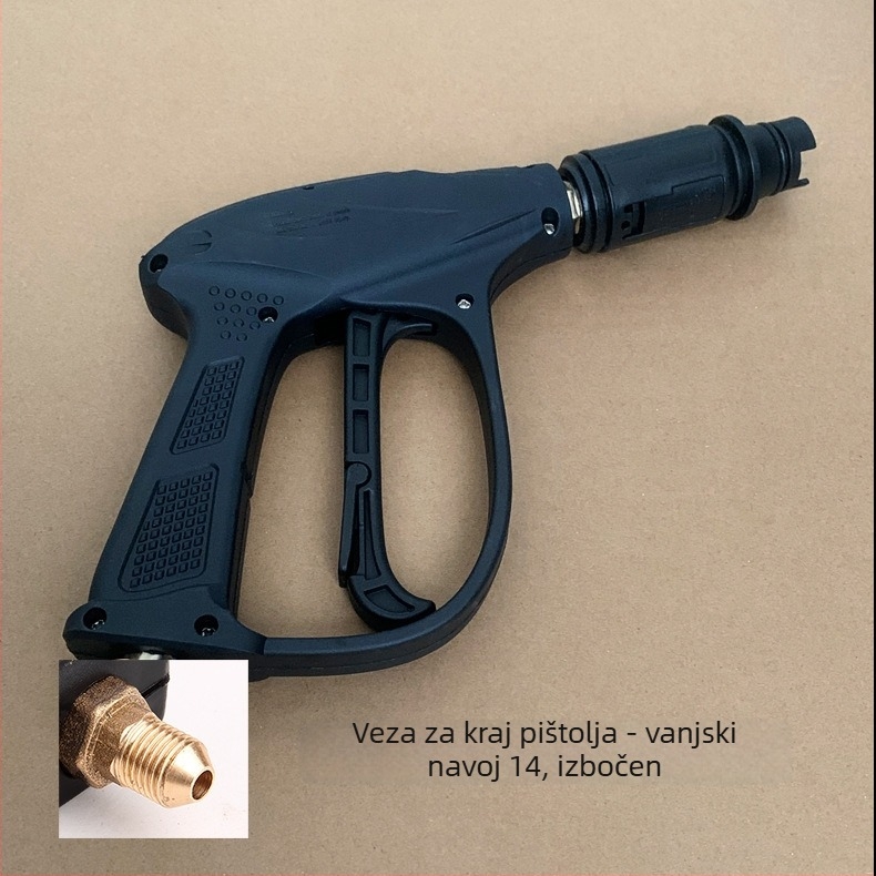 Pistol za visoki tlak s produžnim štapom, tip 380/55/58, inženjerske plastike