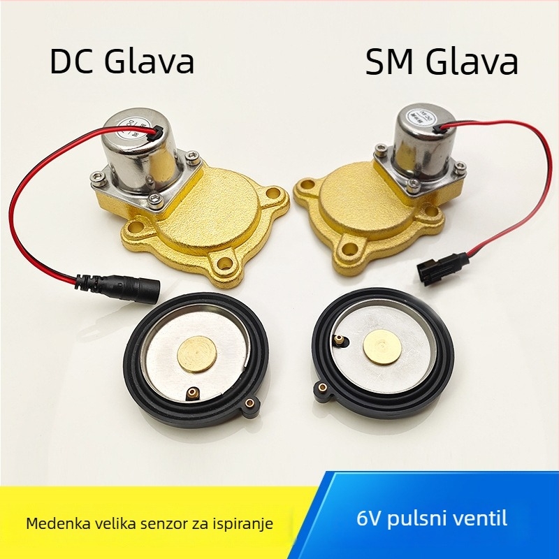 Senzorsko ispiranje toaleta – elektromagnetni ventil, membrana i gumena brtvа za klozete tipa squat