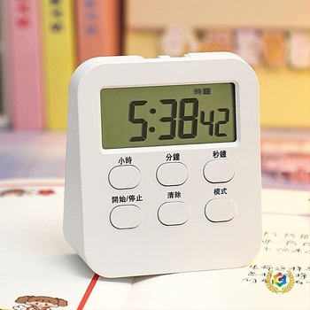 Elektronički višefunkcionalni mjerač vremena za učenje i kuhinju s LED zaslonom, dijamantnog oblika kućište, alarma i kronograf, mogućnost prilagođavanja logotipa