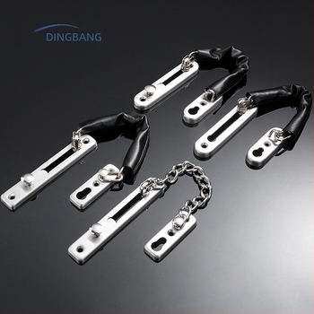 Lanac protiv krađe za vrata – teški čep; Materijal: nehrđajući čelik 201 / cinkova legura; Površinska obrada: poliranje i elektrolitsko galvaniziranje; Model: Anti-theft chain; Stil: moderna jednostavnost