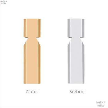 Piskalica za preživljavanje za vanjsku upotrebu, dvostruko cijevna, aluminijska legura, prenosna, visoke frekvencije