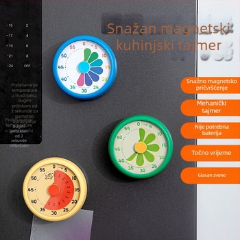 Dječji mehanički mjerač vremena s digitalnim zaslonom, kućište od aluminijske legure, kronograf, ručno navijanje