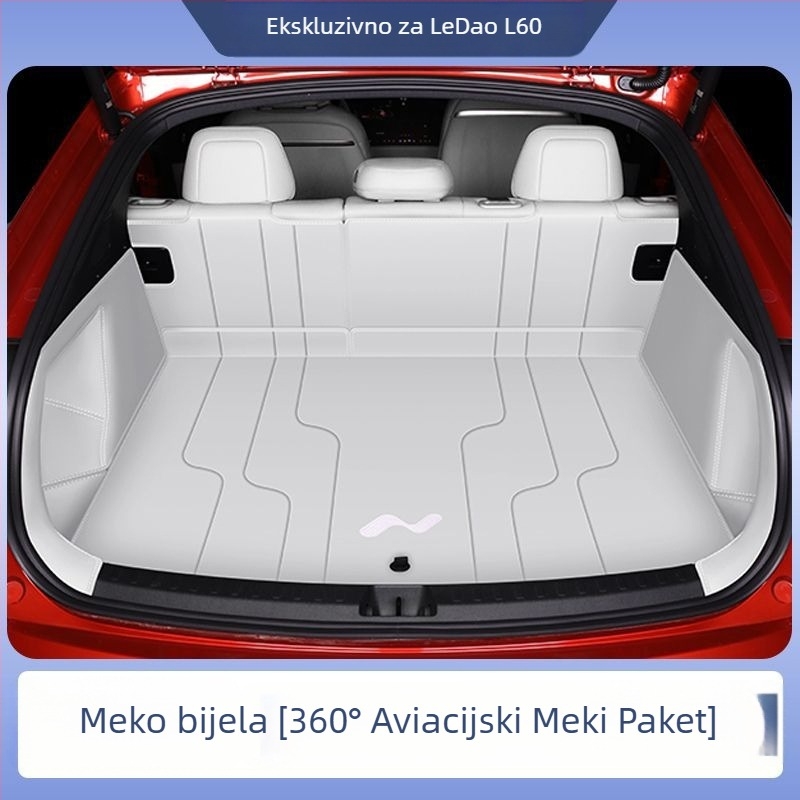 Ledao L60 Surround mat za prtljažnik za Ford, dodatak unutarnjoj dekoraciji automobila, sveobuhvatnog stila, bez prilagodbi