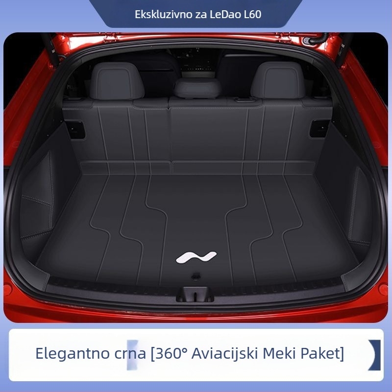 Ledao L60 Surround mat za prtljažnik za Ford, dodatak unutarnjoj dekoraciji automobila, sveobuhvatnog stila, bez prilagodbi
