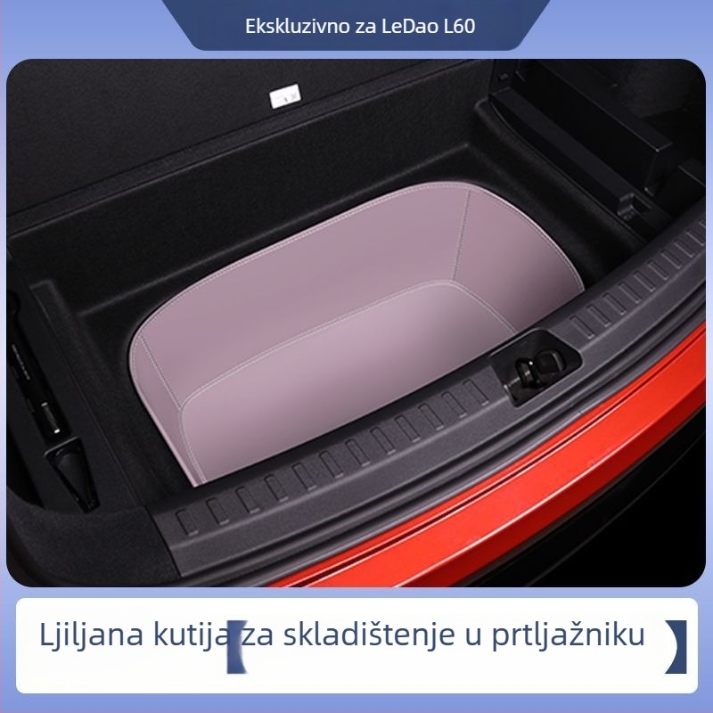 Ledao L60 Surround mat za prtljažnik za Ford, dodatak unutarnjoj dekoraciji automobila, sveobuhvatnog stila, bez prilagodbi