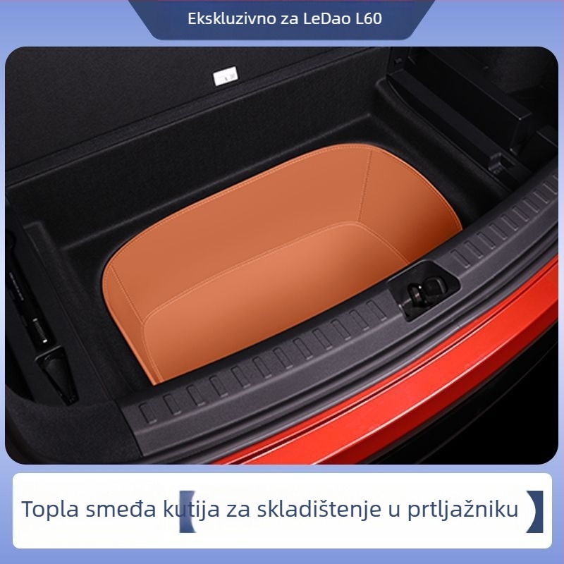 Ledao L60 Surround mat za prtljažnik za Ford, dodatak unutarnjoj dekoraciji automobila, sveobuhvatnog stila, bez prilagodbi