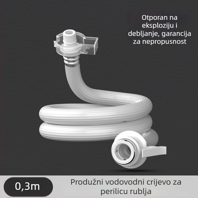 Produžni nastavak za perilicu rublja — univerzalna kompatibilnost, prilagodljivo obrađivanje, moderan i jednostavan stil, Haile
