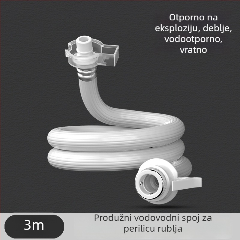 Produžni nastavak za perilicu rublja — univerzalna kompatibilnost, prilagodljivo obrađivanje, moderan i jednostavan stil, Haile