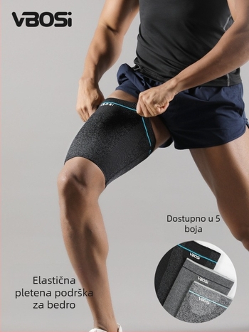 VBOSI Zaštitne listove Leggings za odrasle – najlon, pogodne za trčanje, košarku, dizanje utega, čučnjeve