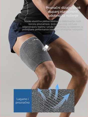 VBOSI Zaštitne listove Leggings za odrasle – najlon, pogodne za trčanje, košarku, dizanje utega, čučnjeve