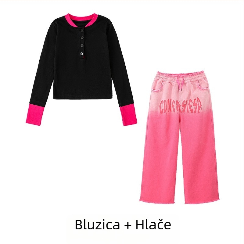 Dječji kostim za jazz ples, A132, Cool Trendy stil, Spandex materijal, za uzrast 3–8 godina