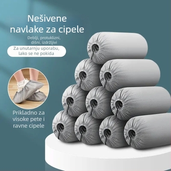 Jednokratne navlake za cipele od netkanog materijala, deblje, za kućnu upotrebu, protuklizne