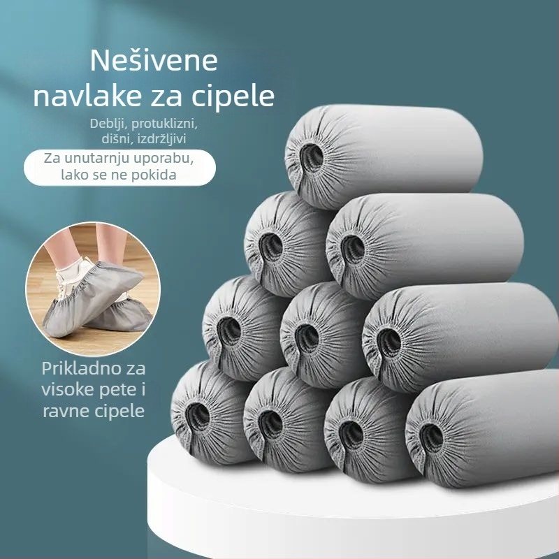 Jednokratne navlake za cipele od netkanog materijala, deblje, za kućnu upotrebu, protuklizne