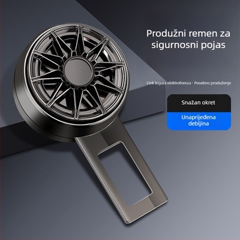 Produžni spoj sigurnosnog pojasa automobila od legure, za stražnje sjedište (Brand: Shunqi; Legura; Stražnje sjedište; Kopča)