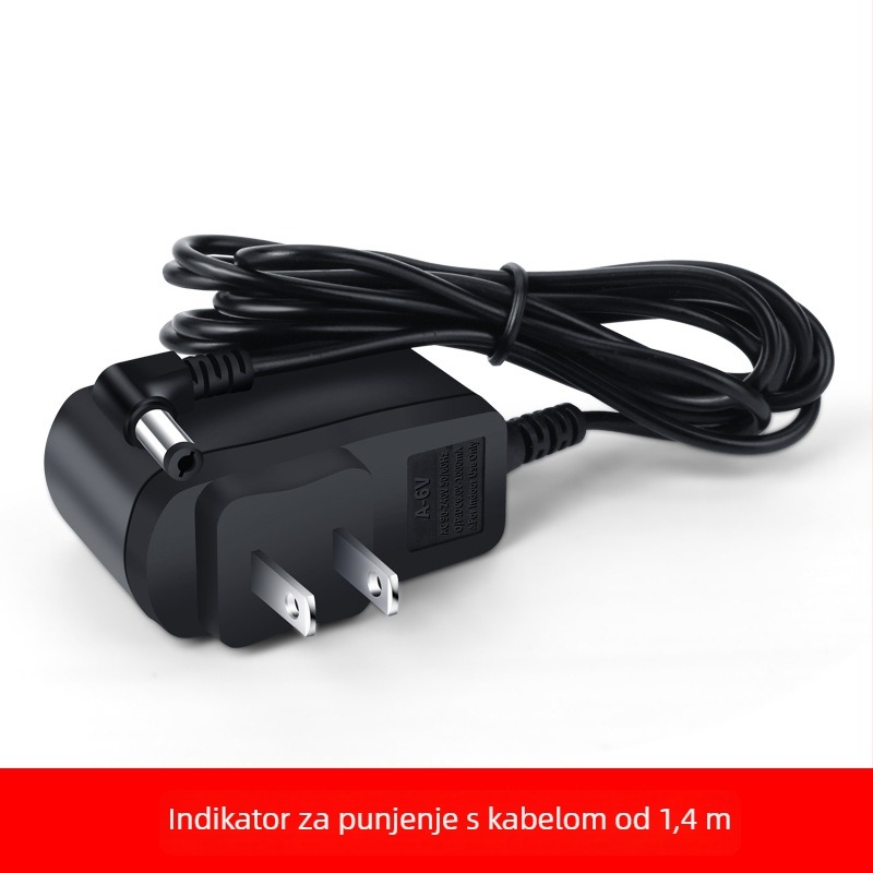 Punjač za digitalne vage s kružnim otvorom i LED indikatorom, ulaz DC12-24V, izlaz DC6-12V, KC certifikat, serija: Punjač za digitalne vage