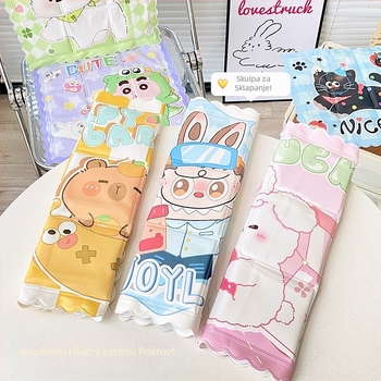 Mu Qixi Ledena podloga, Cartoon stil, PVC materijal, Punjenje od ledenih kristala, Prevencija toplinskog udara i Hlađenje