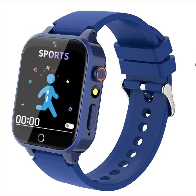 Djeca pametni sat s igrama, kamerom i pedometrom; Model X33; Baterija 580 mAh; Kamera 1.3 MP; Bežični domet 10 m; Materijal: aluminijska legura/plastika