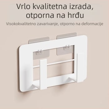 Organizator za usmjerivač i set-top kutiju – 6-slojni mini stalak za zid ili stol, potreban sklapanje
