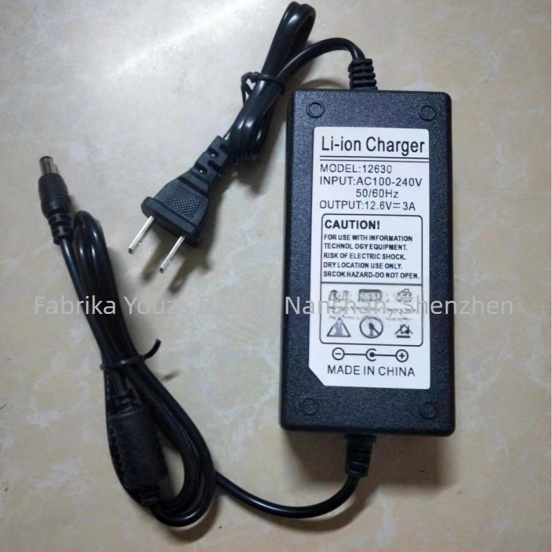 Punjač Li-ion baterija za 3S 18650, ulaz 12,6V/3A, za električni odvijač i ručnu bušilicu