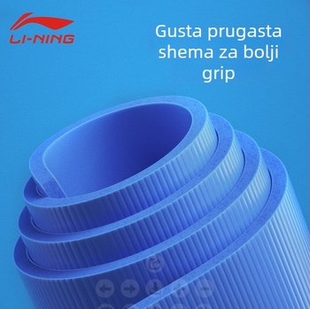 Li Ning joga prostirka za fitness — EVA, 8 mm debljina, 1 kg težina, protuklizna, široka i debela konstrukcija