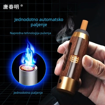 Auto pepeljara – ružino drvo, višekratna upotreba, skladišni prostor, Kaiqiu