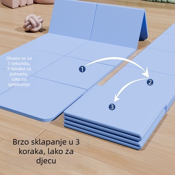 Joga podloga za vježbanje, materijal TPE, težina 500-1200 g, debljina 6 mm